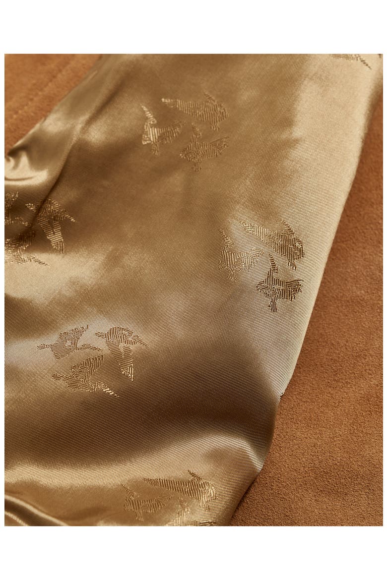 Suede Snap Front Work Shirt, Alternate, color, CAMEL