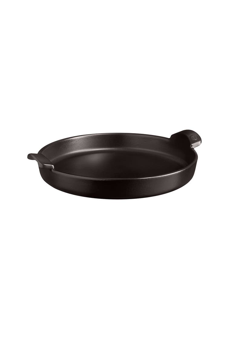 12-Inch Round Deep Dish Pizza Pan, Main, color, Charcoal