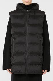 MM by Max Mara Lodola Hooded Quilted Vest