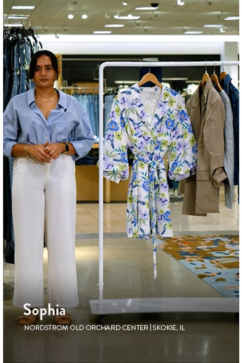 Floral Mini Shirtdress video