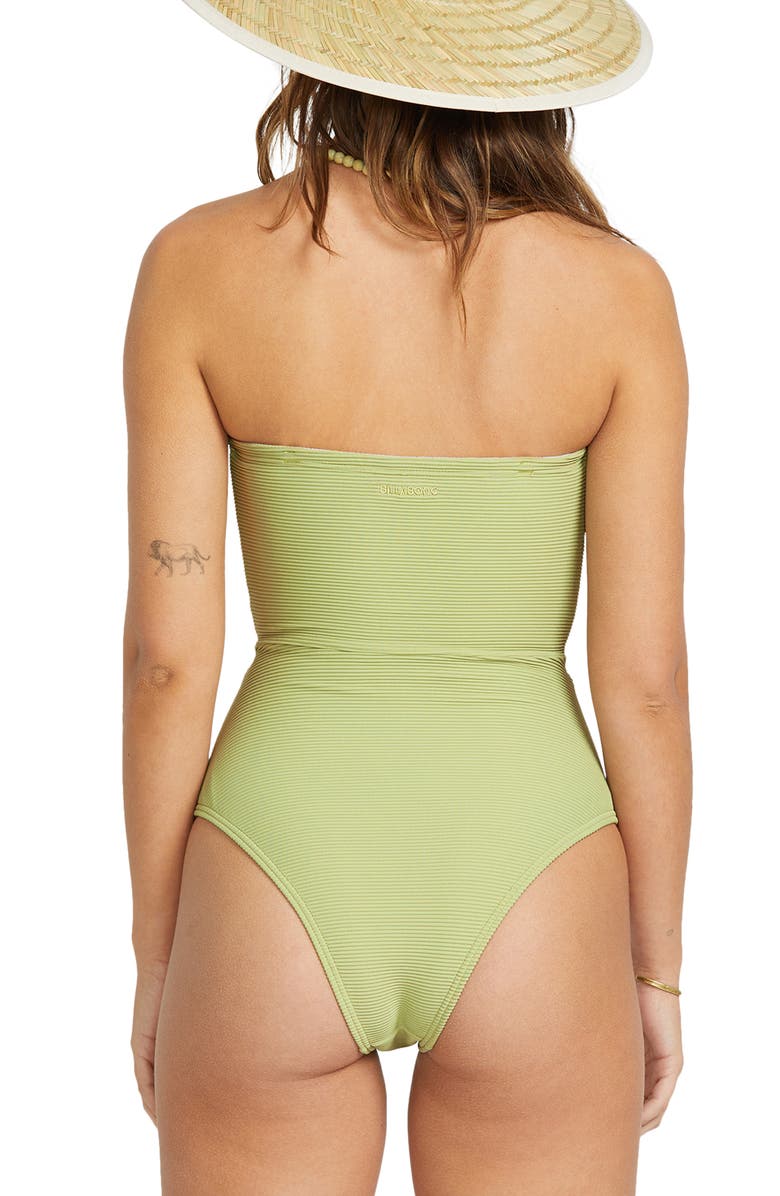 Billabong Tanlines Andrew One-Piece Swimsuit, Alternate, color, Avocado