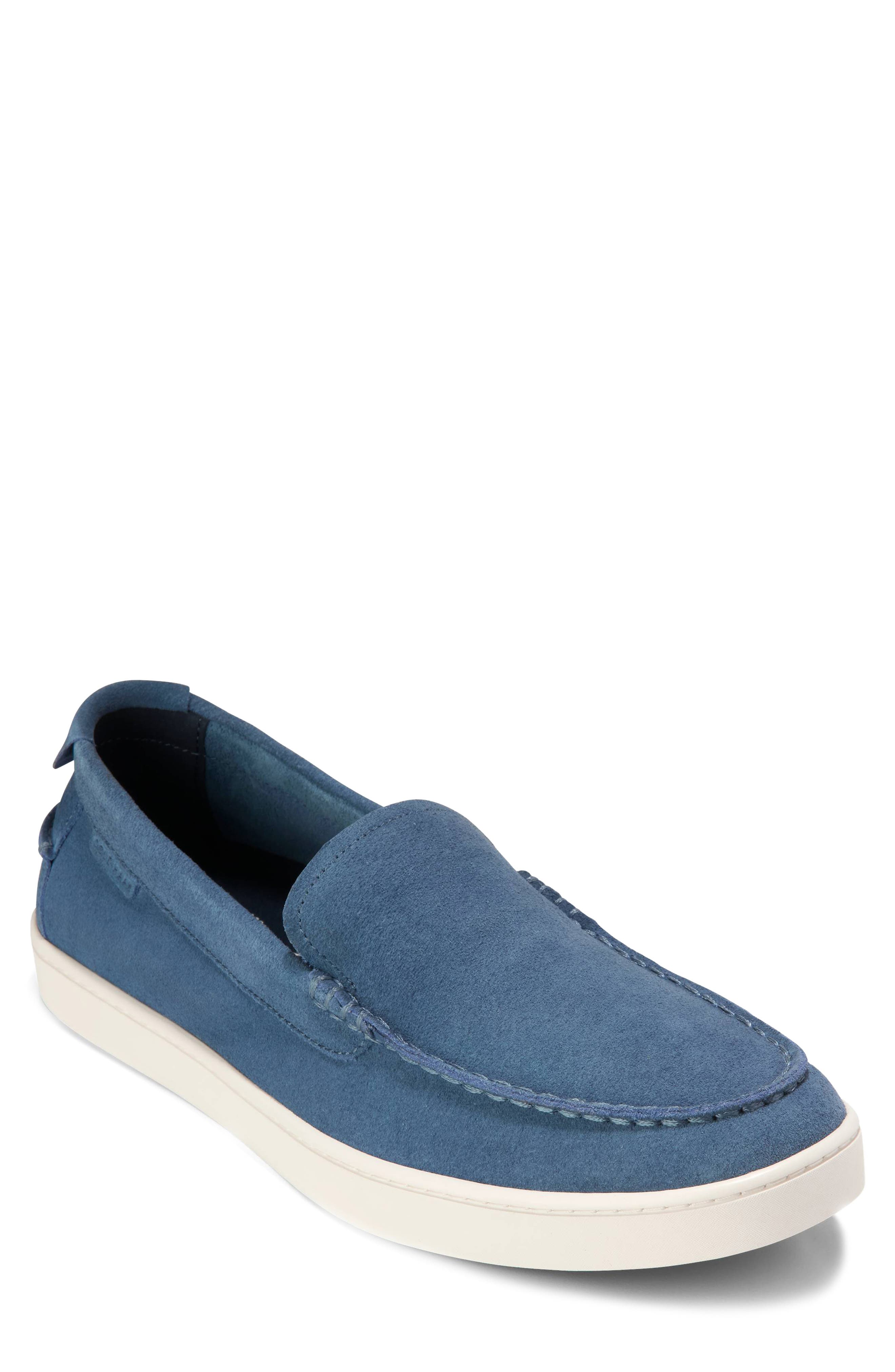  China Blue Suede/ Ivory