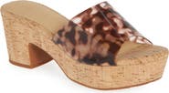 Chocolat Blu Vika Platform Slide Sandal