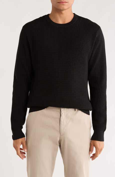 James Campbell Spauding Waffle Knit Sweater