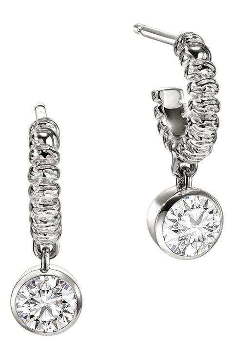 JH Lovestruck Diamond Hoop Earrings