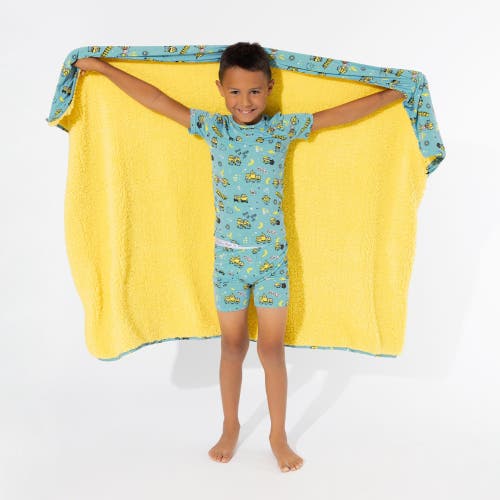 Bellabu Bear Minions Banana Kids 2-piece Short Sleeve & Shorts Pajama Set In Minions Banana