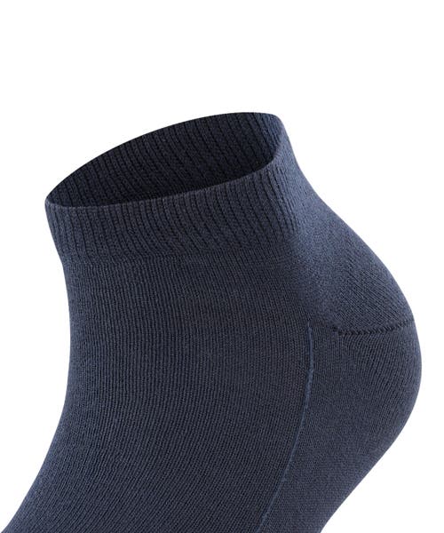 Falke Family Sustainable Cotton Sneaker Socks In Blue