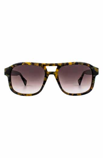 Enzo 54mm Aviator Sunglasses