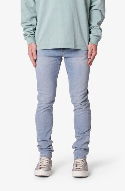 Skinny Jeans (Light Sand Washed Blue)