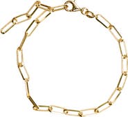 ARGENTO VIVO Paperclip Link Bracelet