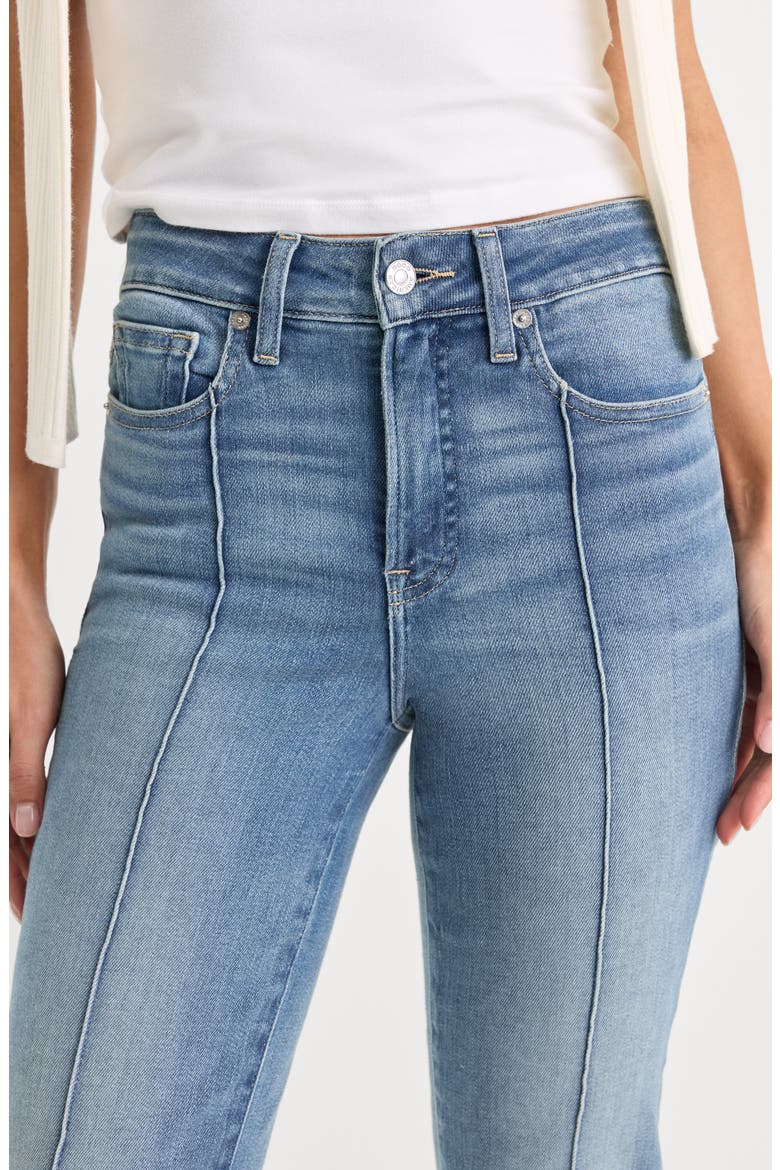 Soft-Tech Good Legs Seamed Ankle Straight Leg Jeans, Alternate, color, INDIGO1238