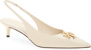 Tory Burch Eleanor Kitten Heel Slingback Pump