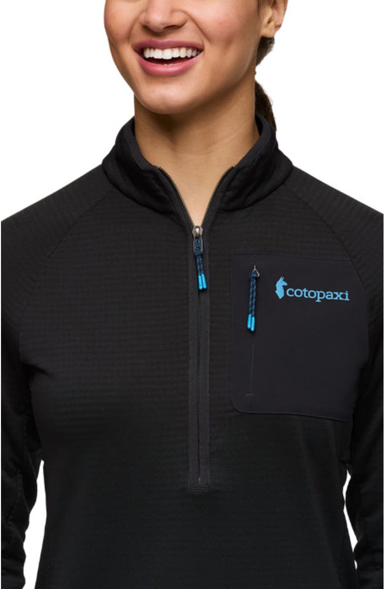 Cotopaxi-Amigos-24 Otero Fleece Half-Zip Pullover - Women's, Alternate, color, Cotopaxi Black