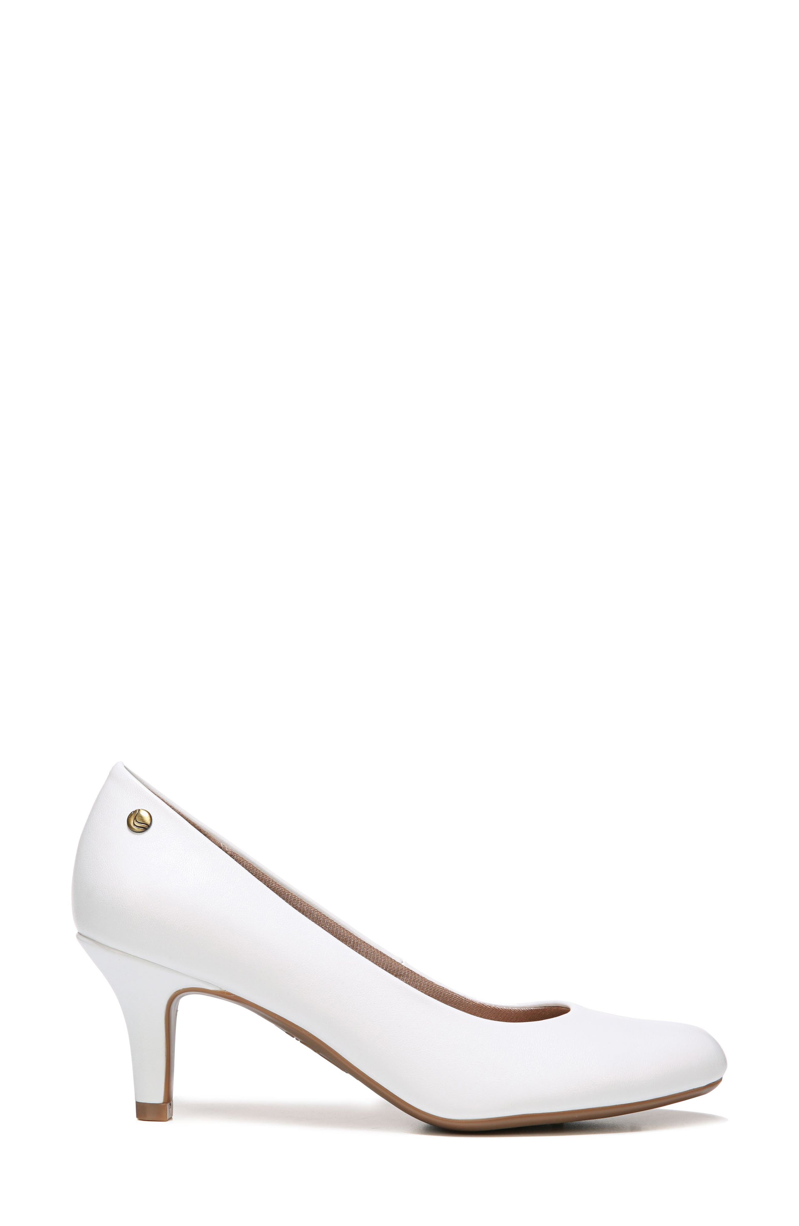 LifeStride Parigi Pump, Alternate, color, White
