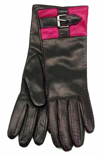 Portolano Buckle Leather Gloves