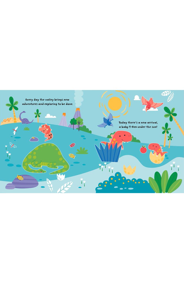 Buddy & Barney Reusable Silicone Sticker Book, Dinosaurs, Kids 3+, Alternate, color, Multicolored