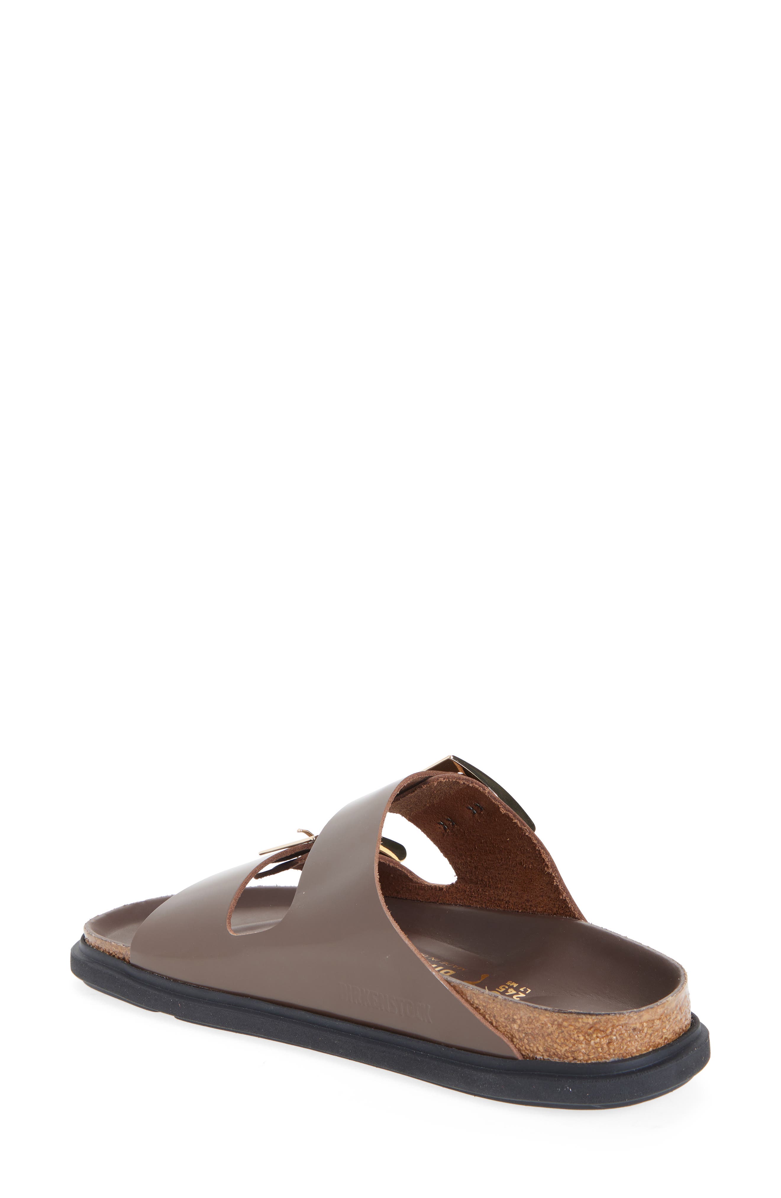 Arizona Droplet Buckle Slide Sandal, Alternate, color, HIGH SHINE CARAFE