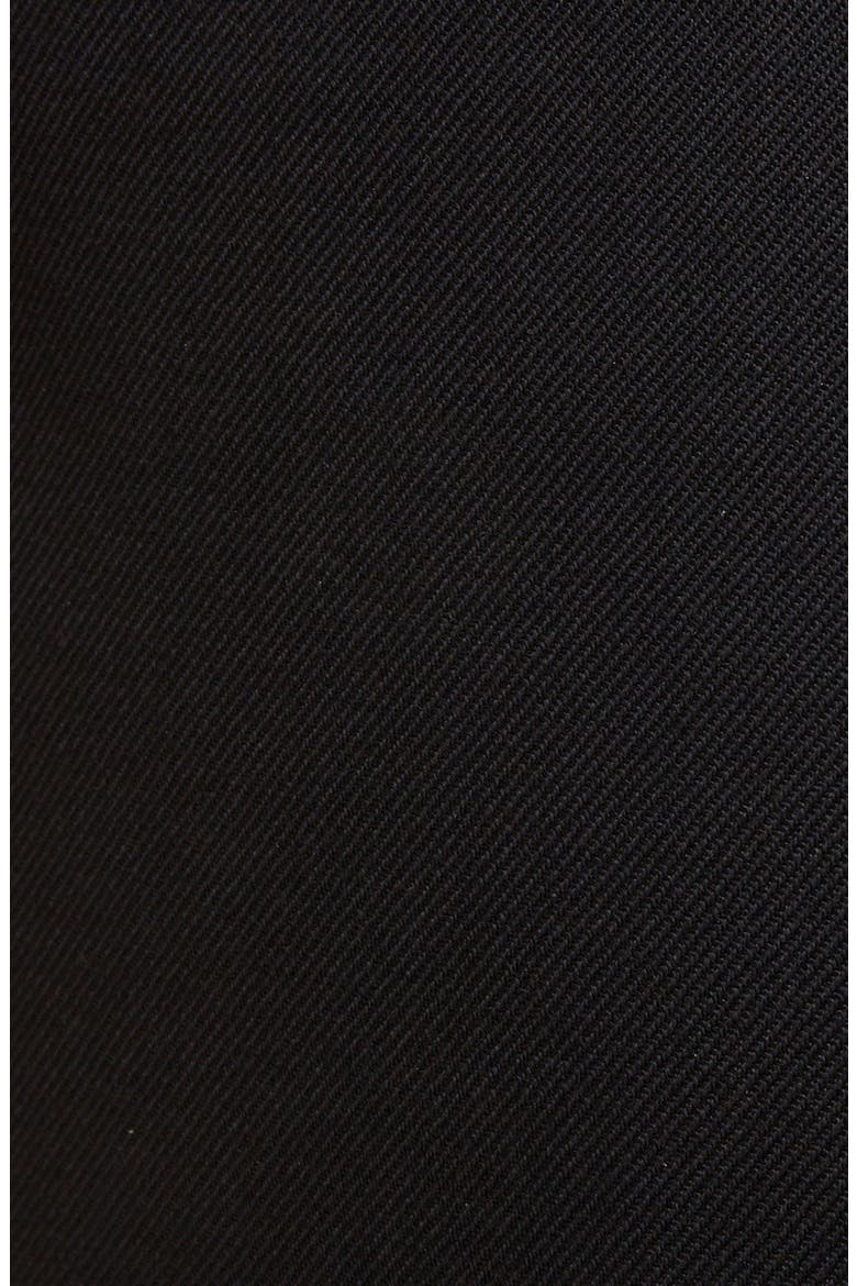High Waist Wool Crop Pants, Alternate, color, NOIR