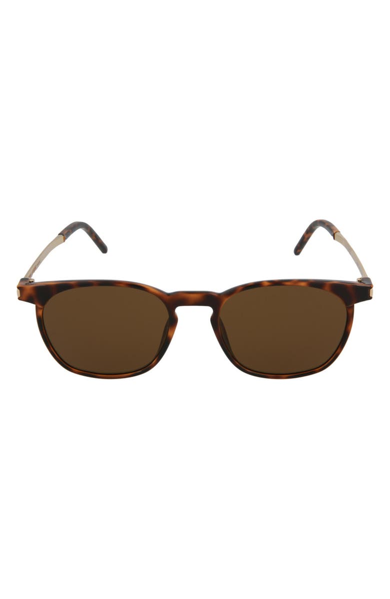 Saint Laurent 51mm Round Sunglasses, Main, color,
