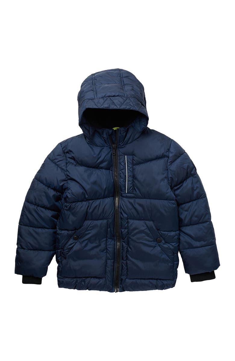 Michael Kors Puffer Jacket, Main, color, 