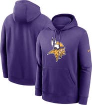 Nike Men's Nike Purple Minnesota Vikings Club Logo Pullover Hoodie