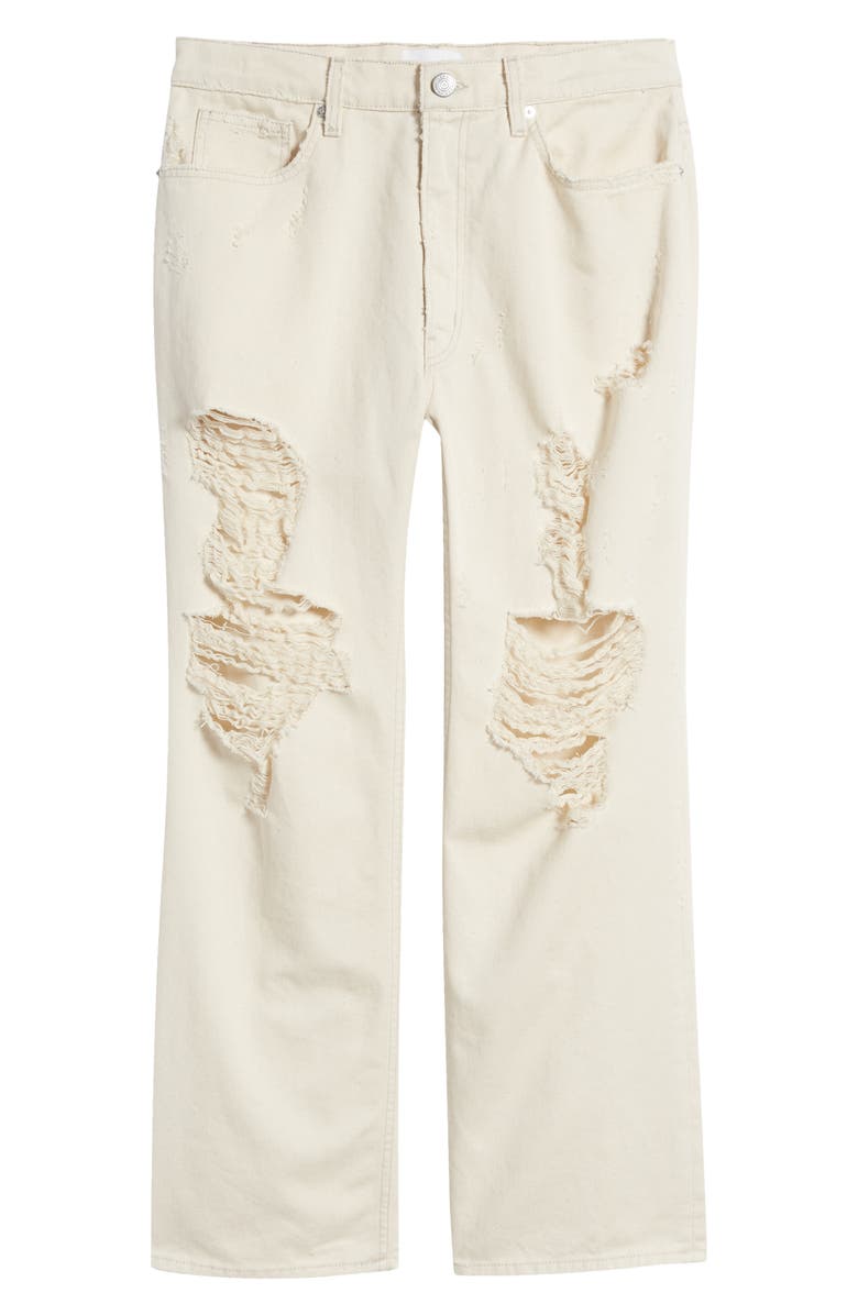 FRAME Distressed Wide Leg Jeans, Alternate, color, 