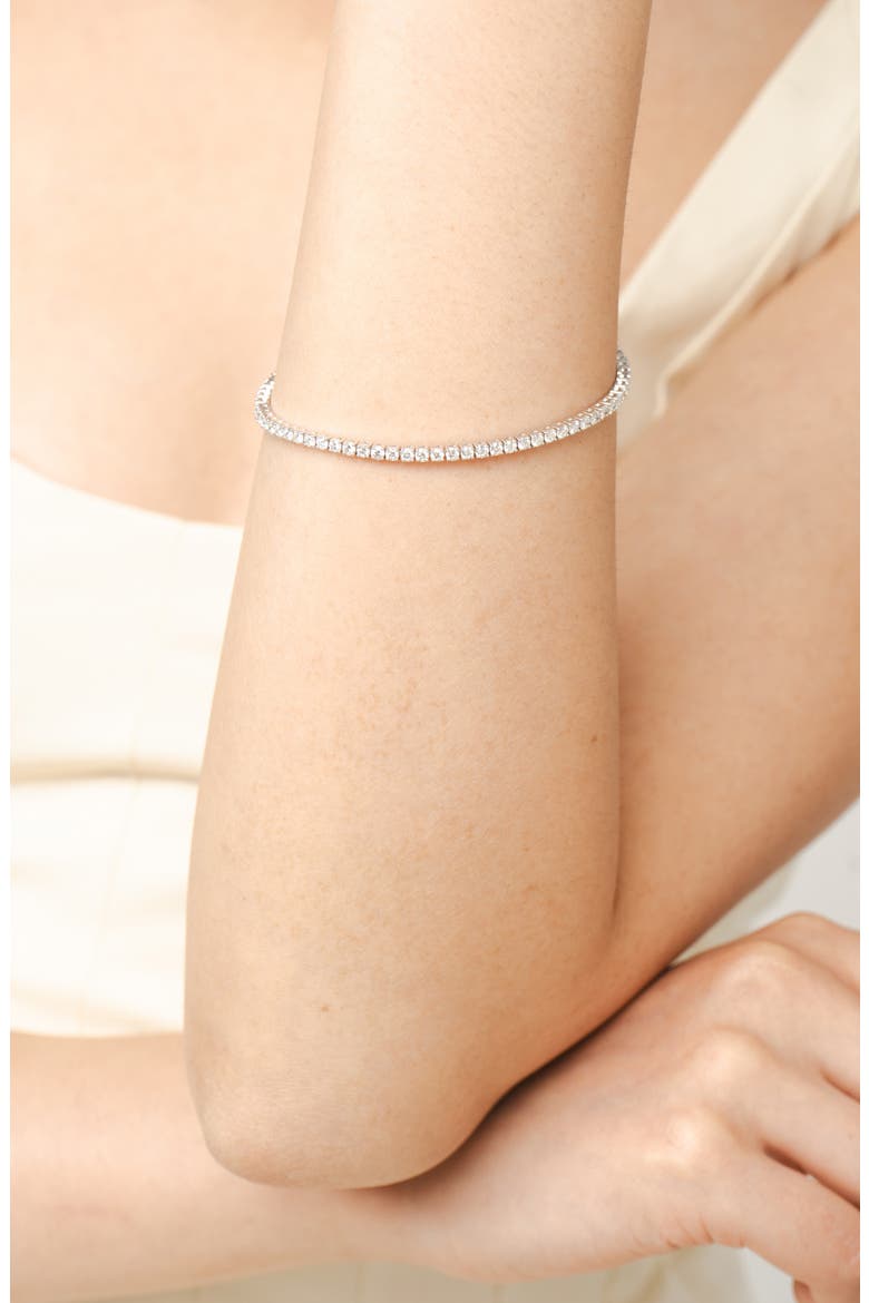 Diamond Tennis Bracelet, Alternate, color, 14K WHITE GOLD