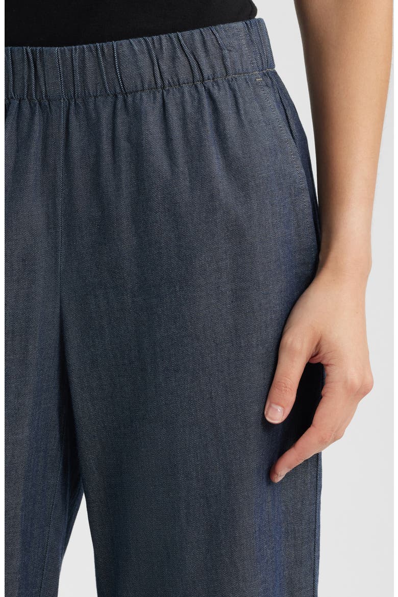 Wide Leg Ankle Pants, Alternate, color, DENIM