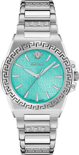 Greca Reaction Bracelet Watch, 38mm