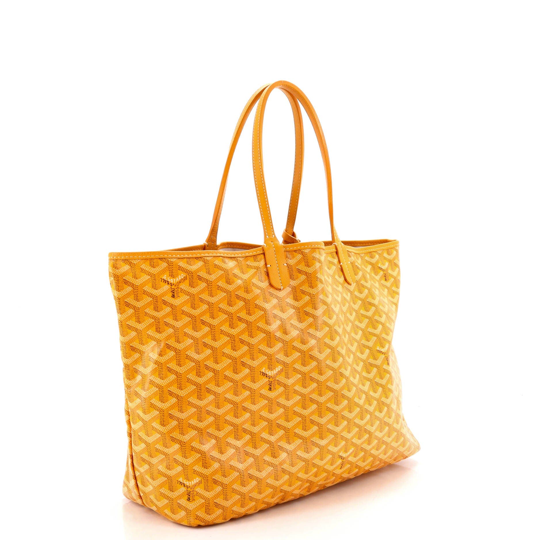 Pre-Owned Goyard Saint Louis Tote Coated Canvas PM, Alternate, color, Yellow