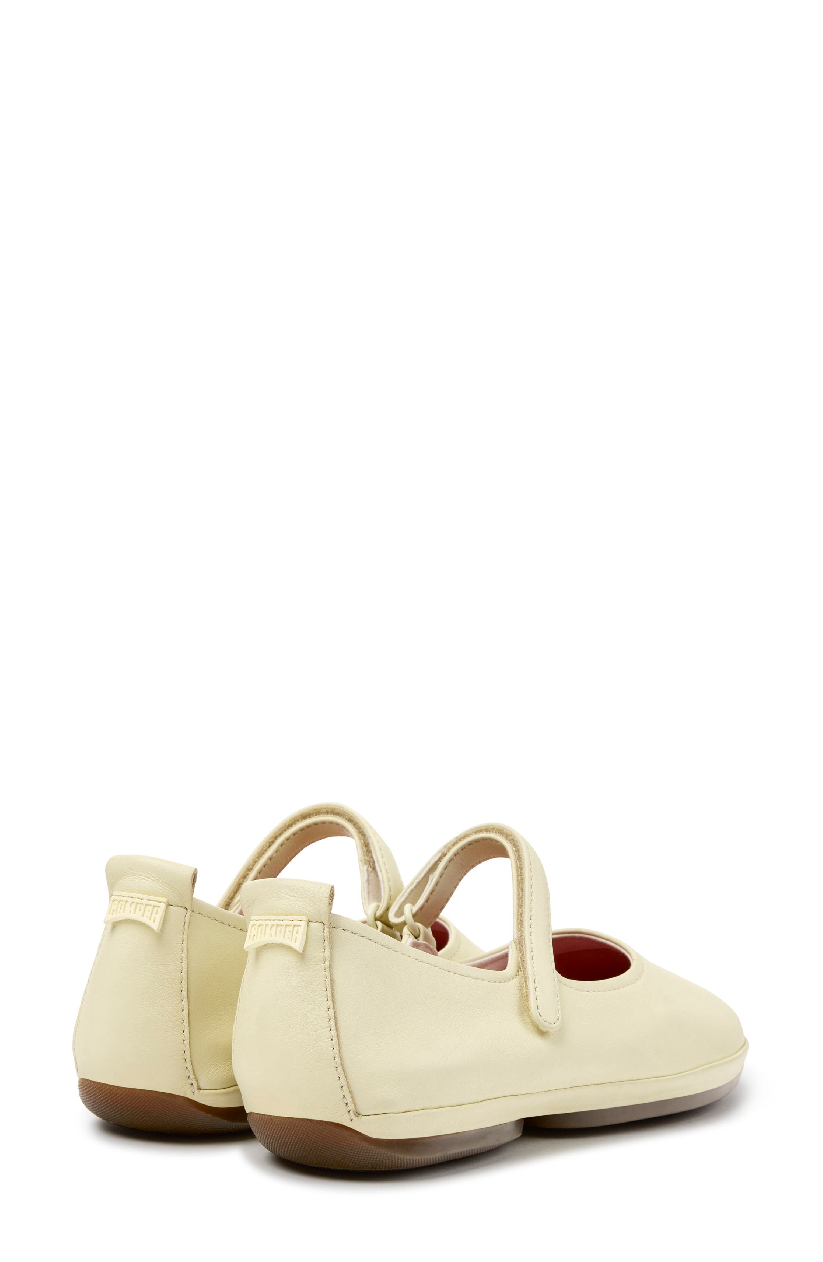Right Nina Mary Jane Flat, Alternate, color, LIGHT BEIGE