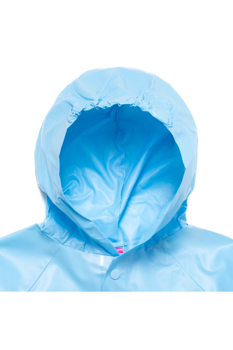Minnie Mouse Hooded Rain Jacket, Alternate, color, Minnie Mouse Blue