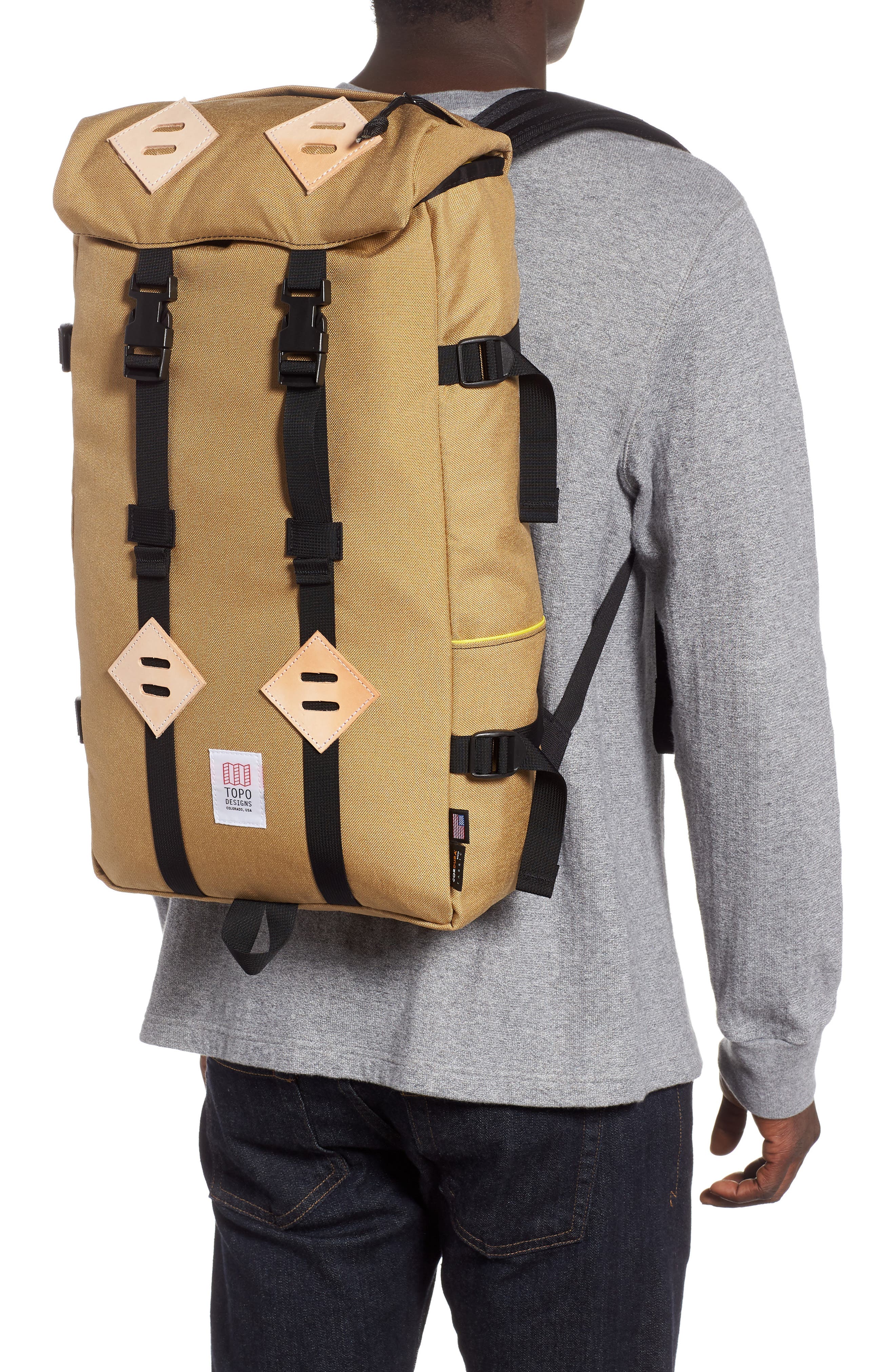 'Klettersack' Backpack, Alternate, color, KHAKI