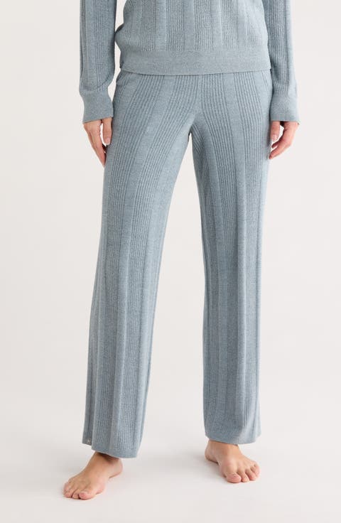 CozyChic® Ultra Lite® Metallic Ribbed Pajama Pants (Regular, Petite, Plus & Tall)