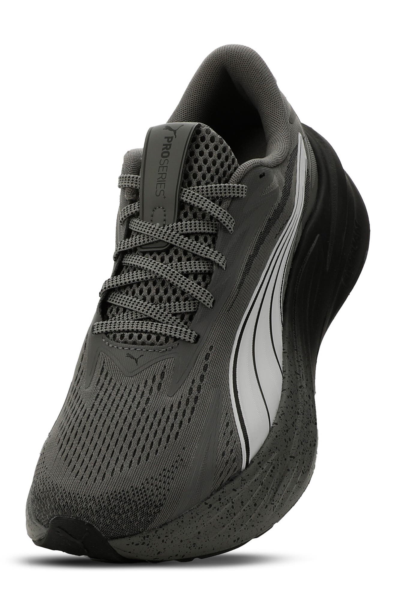 Maxima Pro Speckle Running Shoe, Alternate, color, CAST IRON/ DARK GRAY/ BLACK