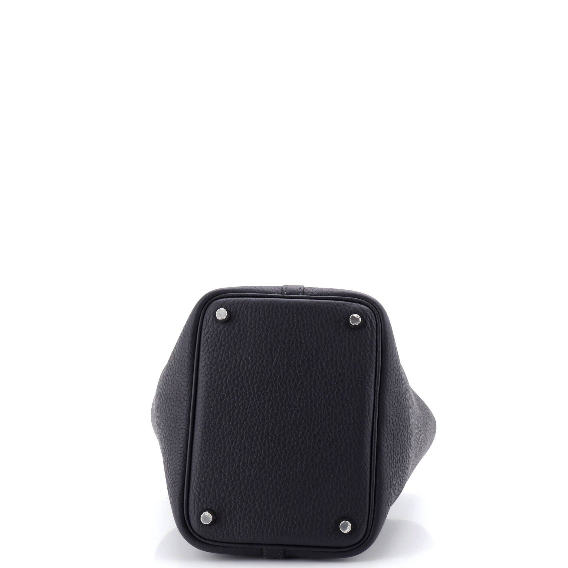 Pre-Owned Hermes Picotin Lock Bag Clemence PM, Alternate, color, Caban