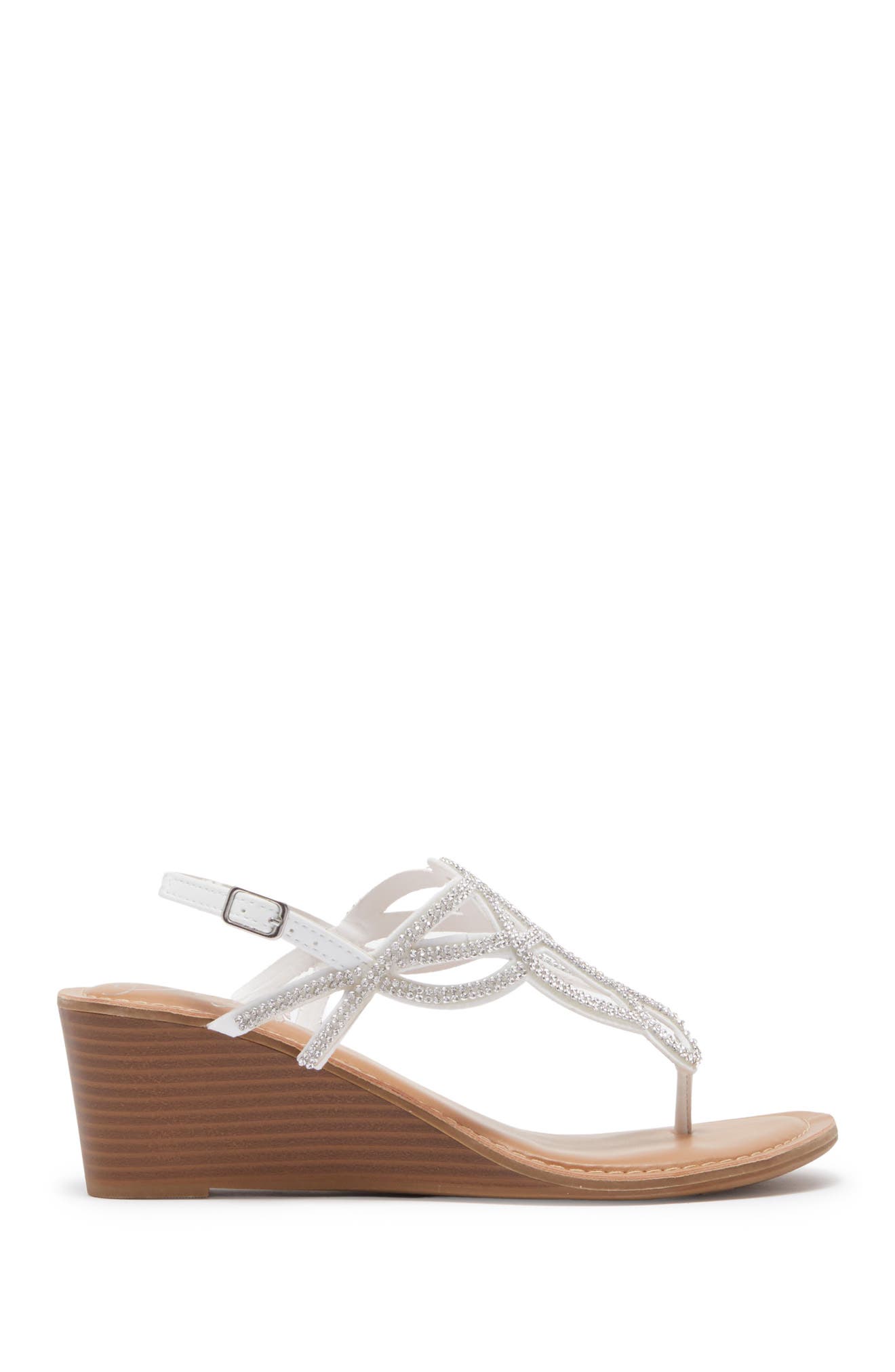 FERGALICIOUS Cassidy Embellished Wedge Sandal, Alternate, color, 