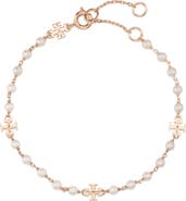 Tory Burch Moondance Faux Pearl Bracelet