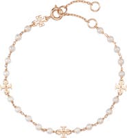 Tory Burch Moondance Faux Pearl Bracelet