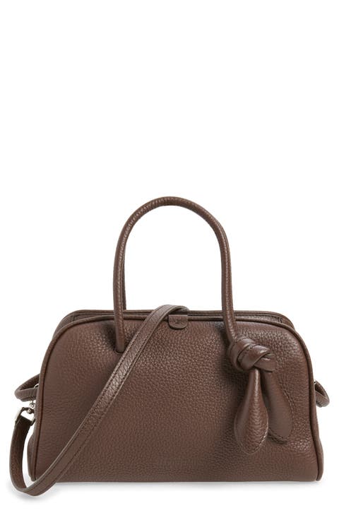Le Petit Turismo Leather Bowling Bag