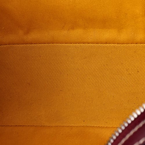 Pre-owned Goyard Goyard Cap Vert Bag Coated Canvas In Burgundy