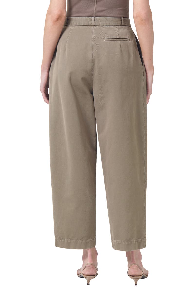 AGOLDE Becker Pleated Relaxed Fit Twill Chinos, Alternate, color,