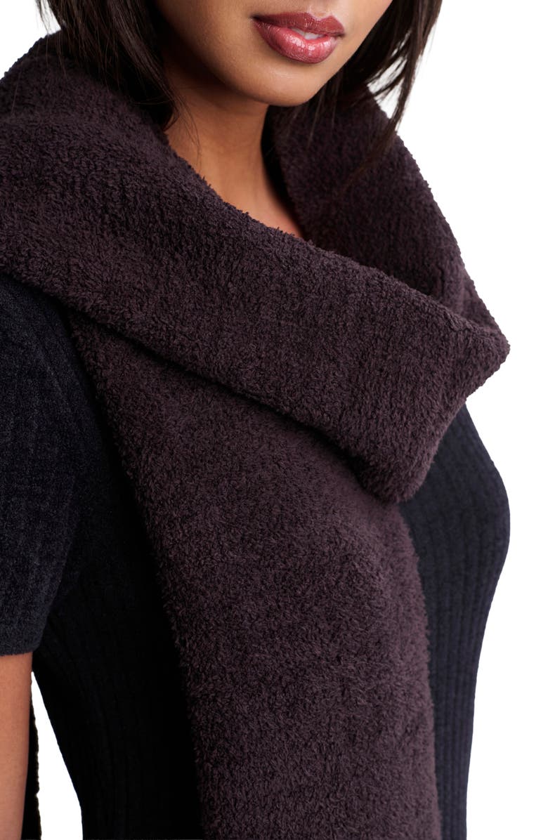 Barefoot Dreams<sup>®</sup> CozyChic<sup>®</sup> Grid Scarf, Alternate, color, Umber