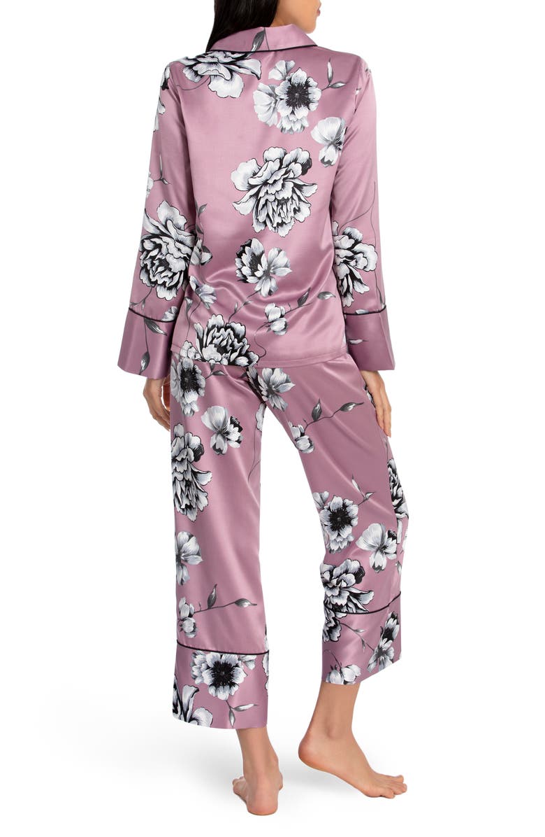 In Bloom by Jonquil Zoey Satin Pajamas, Alternate, color,