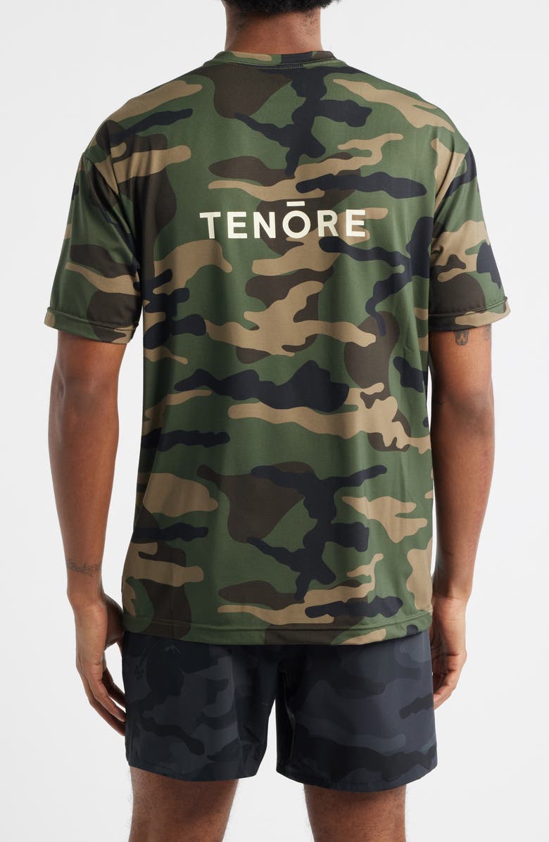 TENŌRE Short Sleeve UPF 50+ Graphic T-Shirt, Alternate, color, Olive Camo