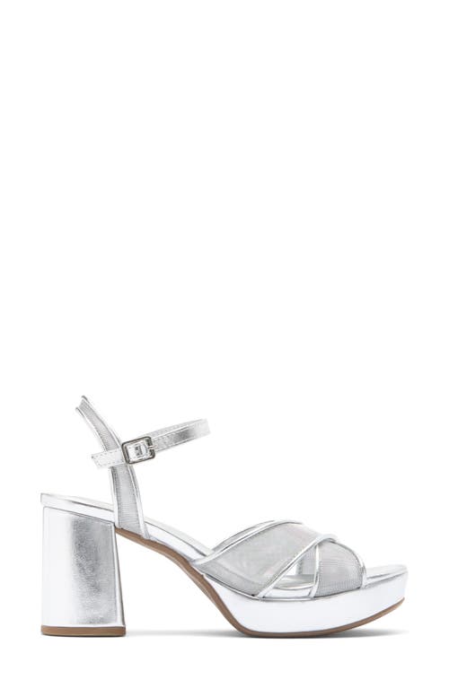 Reaction Kenneth Cole Reeva Mesh Strap Platform Sandal