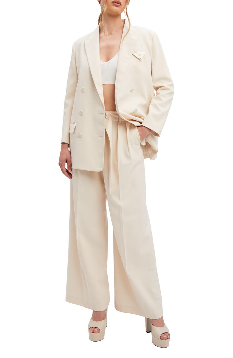 Bardot Sloane Oversize Double Breasted Blazer, Alternate, color,