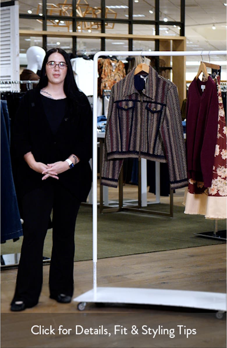 Julie Metallic Tweed Jacket, sales video thumbnail