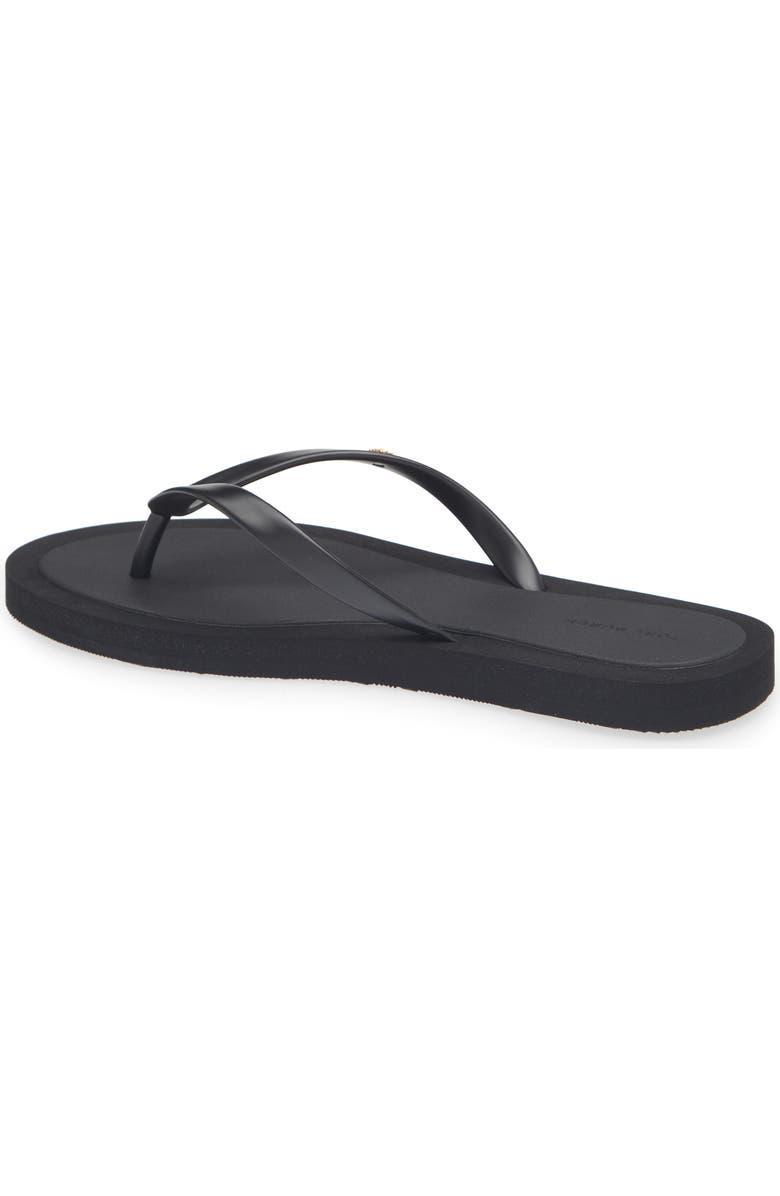 Tory Burch Kira Flip Flop, Alternate, color, Perfect Black / Gold