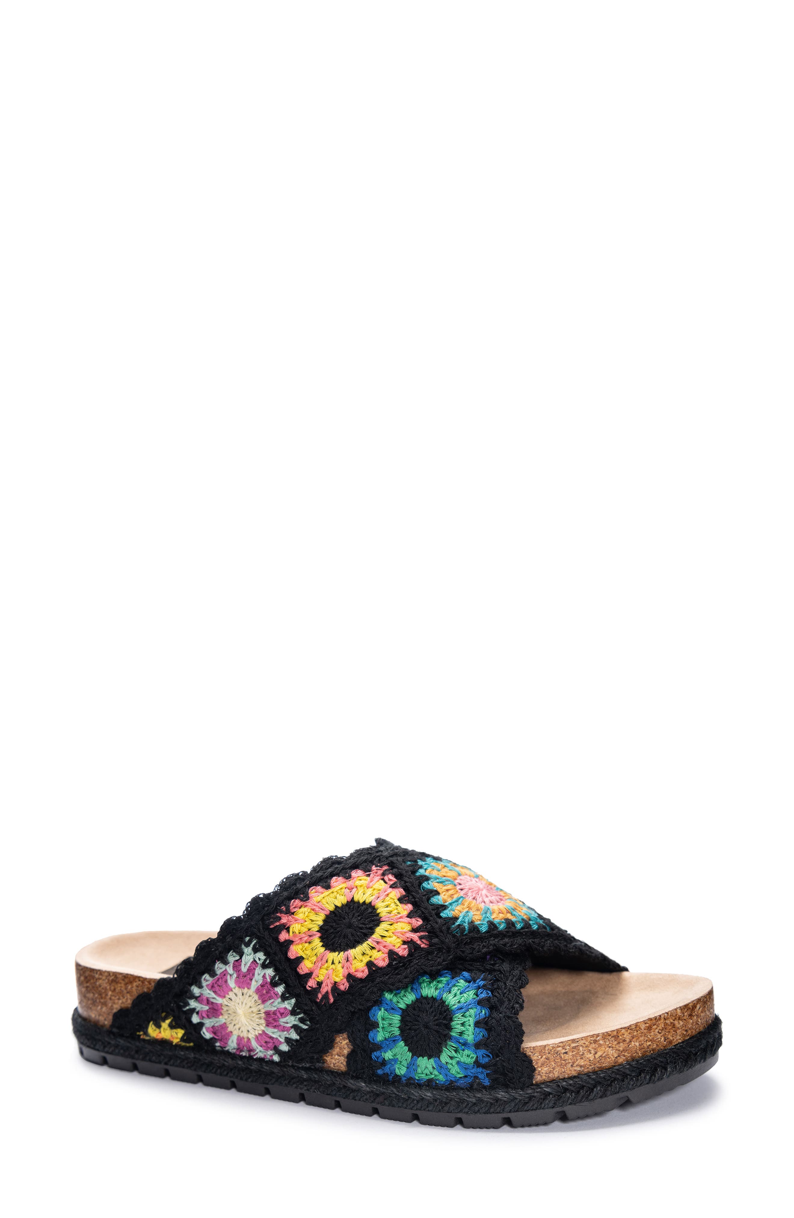 Dirty Laundry Tacoma Crochet Slide Sandal, Main, color, 